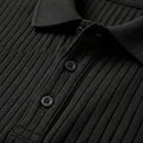 Camisa polo Masculina Canelada Texturizada