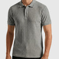 Camisa polo Masculina Canelada Texturizada
