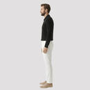Conjunto Jaqueta Cacharrel Masculina com Zíper + Mocassim Loafer de Camurça