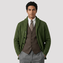 Cardigan Masculino de Tricot com Botão