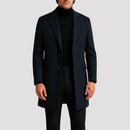 Sobretudo Masculino Longo Elegante