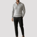Conjunto Jaqueta Cacharrel + Calça de Alfaiataria