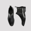 Bota Chelsea Masculina Preta com Salto