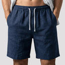 Bermuda de Linho Masculina Lisa