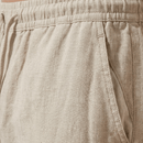 Calça de linho Masculina reta