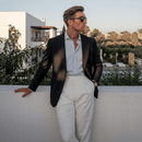 Blazer Masculino Casual de Alfaiataria