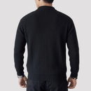 Jaqueta Cardigan de Tricot com Zíper