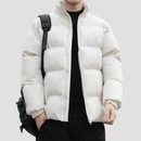 Jaqueta Masculina Puffer com Ziper