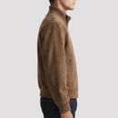 Jaqueta de Camurça Masculina com Ziper
