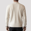 Jaqueta Cardigan de Tricot com Zíper