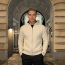 Cardigan Masculino de Tricot com Zíper