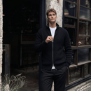 Cardigan Masculino de Tricot com Zíper