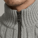 Suéter Quarter Zip Masculino Texturizado