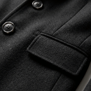 Sobretudo Masculino Longo Elegante