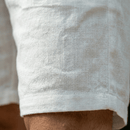 Bermuda de Linho Masculina Branca