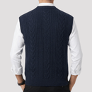 Colete Masculino de Tricot em Lã