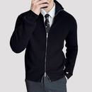 Cardigan Masculino de Tricot com Zíper