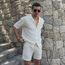 Bermuda Listrada Masculina Italy