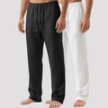 Kit 2 Calças de linho Masculina reta
