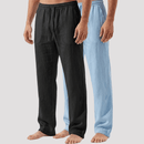 Kit 2 Calças de linho Masculina reta