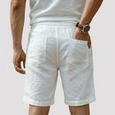 Kit 2 Bermudas de Linho Masculina Branca