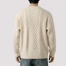 Suéter Masculino Vintage Texturizado
