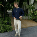 Suéter Masculino Vintage Texturizado