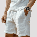 Bermuda de Linho Masculina Branca