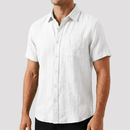 Camisa De Linho Masculina Lisa