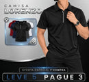 [LEVE 5 PAGUE 3] Camisa Masculina Lorenzo em Seda Gelo e Algodão (Moderno e Elegante)
