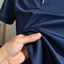 [LEVE 5 PAGUE 3] Camisa Masculina Lorenzo em Seda Gelo e Algodão (Moderno e Elegante)