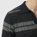 Camisa Polo Tricot Masculina Preta